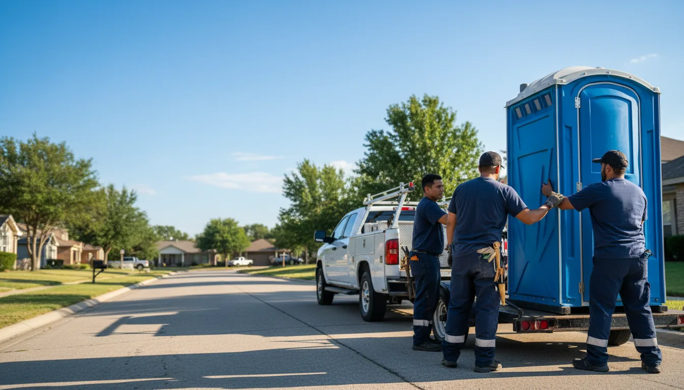 Portable Toilet Rental in Gonzales, LA near me